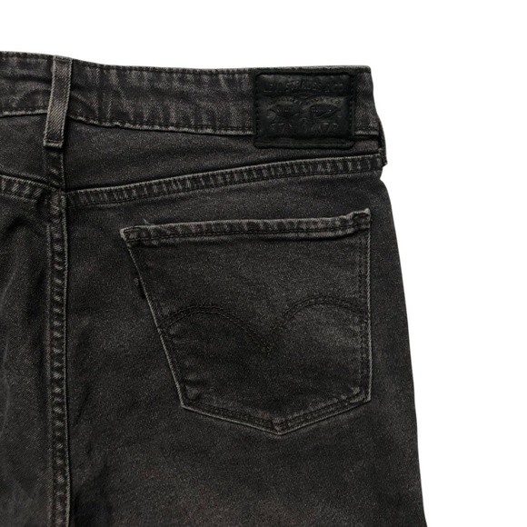 Levi’s 711 Skinny Size 28 Charcoal Color Jeans - Picture 10 of 14